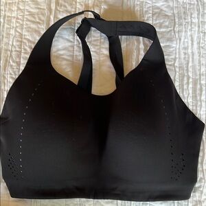 Lululemon Black Racerback Sports Bra Moisture-Wicking